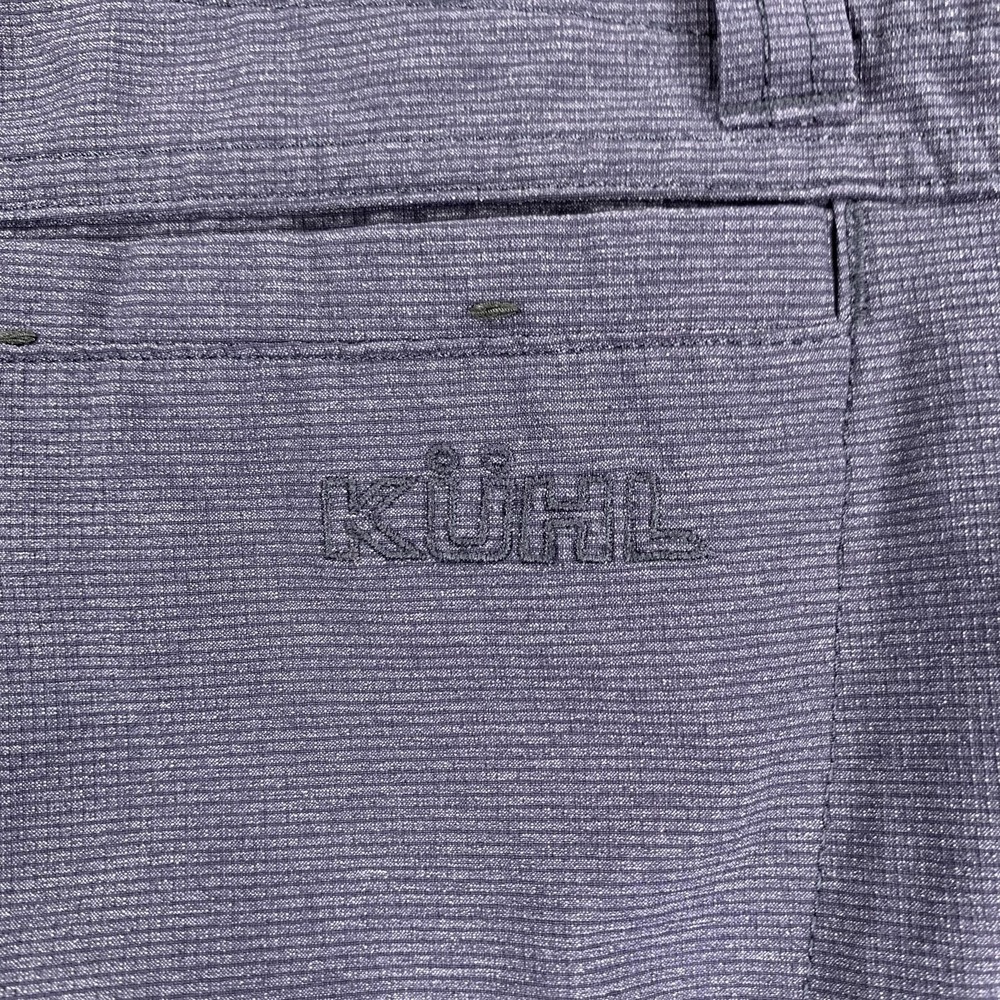 Kuhl Deceptr Pants Mens 36x30 Blue & Black Hiking Travel Stretch Tufflite EUC - Picture 8 of 16